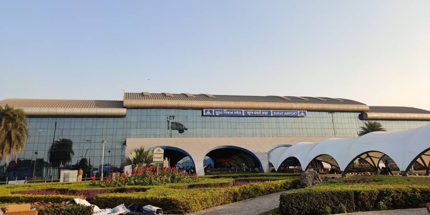 Image of Surat International Airport, 12 km from city center, is closest to Surat zoos