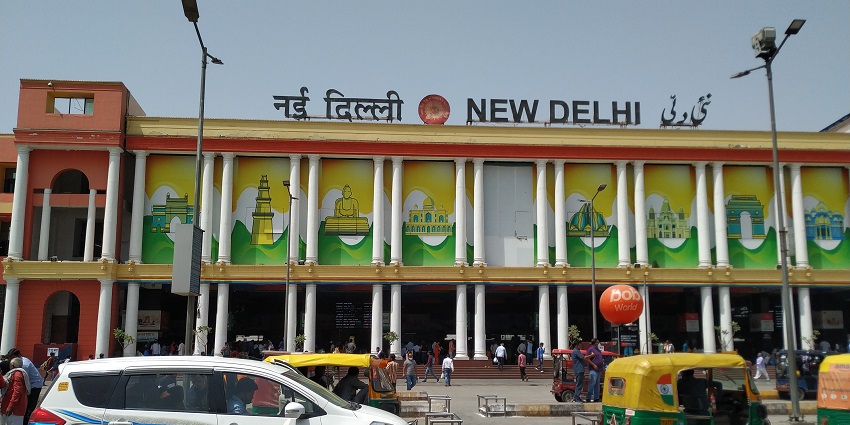 New Delhi railway station is the nearest connection to reach Delhi through rail to explore Alai Fort.