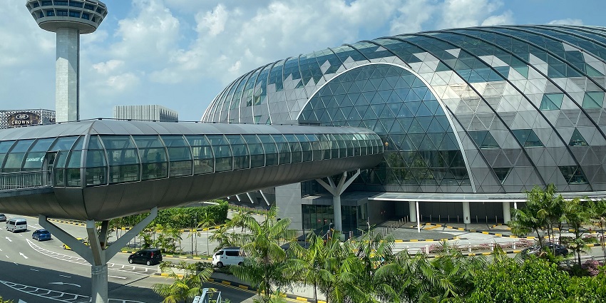 The Changi International Airport, the nearest airport to Night Safari at Singapore Zoo.