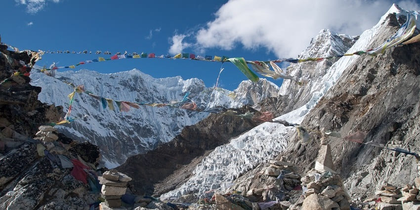 Snaps of the iconinc kala Pathhar and the village amidst the hills of the mountain