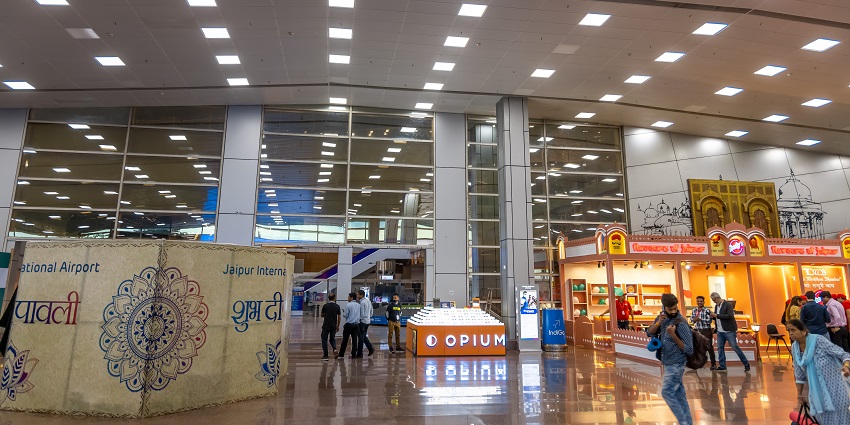 The major airport for all the haunted forts in Rajasthan is Jaipur International Airport.