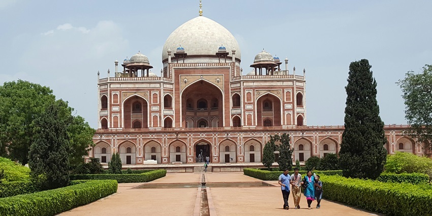 Humayun's Tomb is a world heritage site, popular for its excellent architecture.