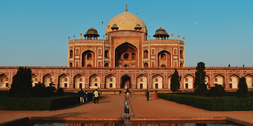 Explore the unique architecture of Humayun’s Tomb on your next trip to New Delhi.