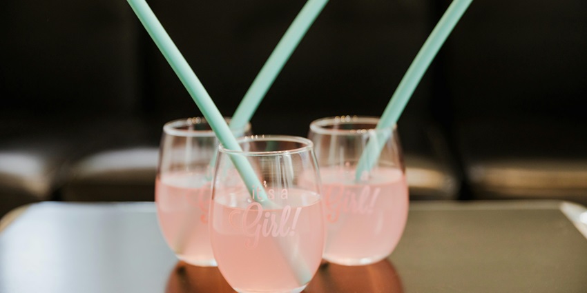 Image of the soft fruit drinks at the New Year celebration party in Ludhiana, Punjab