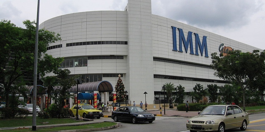 IMM in Jurong is known for its outlet shopping, making it a Singapore shopping place.