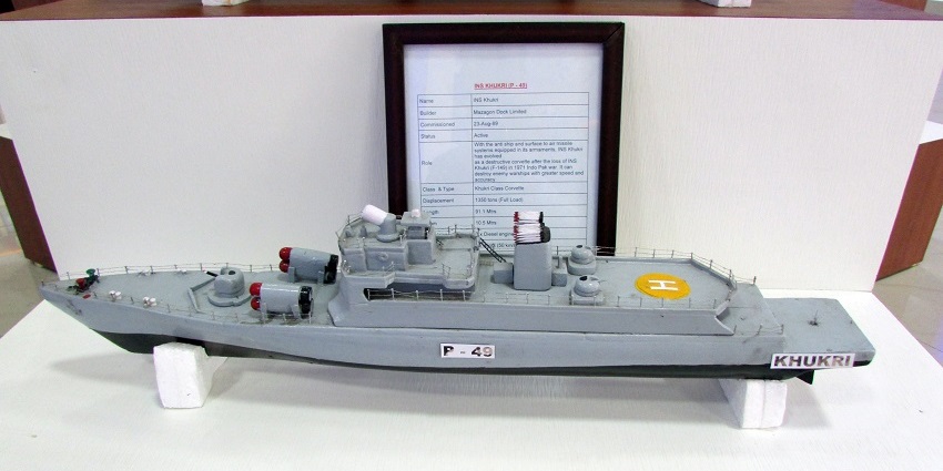 INS Khukri Memorial is one of the spots that commemorate the martyred sailors of India.