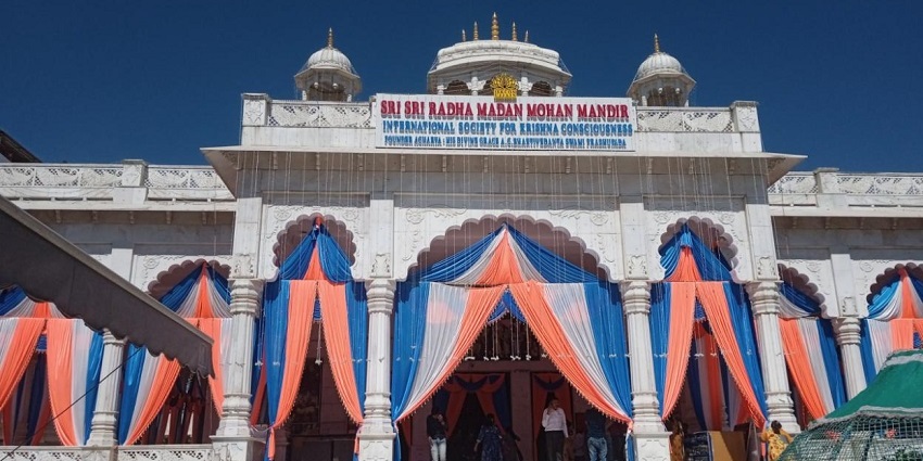 Pancnhseel temple is home to one of the educational centres for Krishna consciousness.