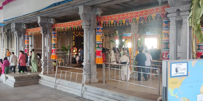 ISKCON temple in Goa is a holy land that is dedicated to Lord Krishna