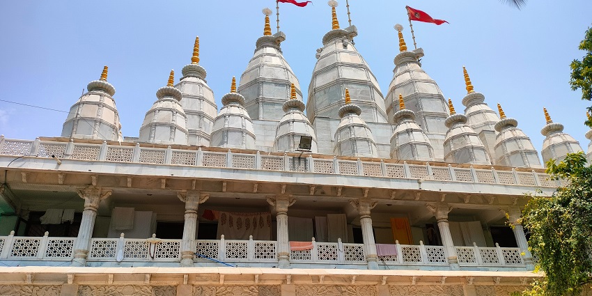 View of ISKCON Temple, is the perfect place to contemplate with your partner