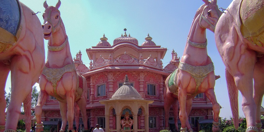 The ISKCON Temple in Anantapur district is a must-visit place near Kasapuram Temple.