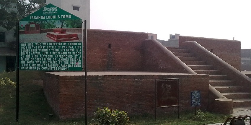 Entrance of the Ibrahim lodi tomb, one of the most historically significant spots
