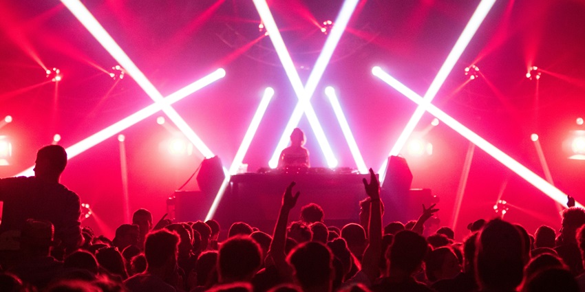 Feel the energy of disco clubs, showcasing the best nightlife in Thamel with dancing.