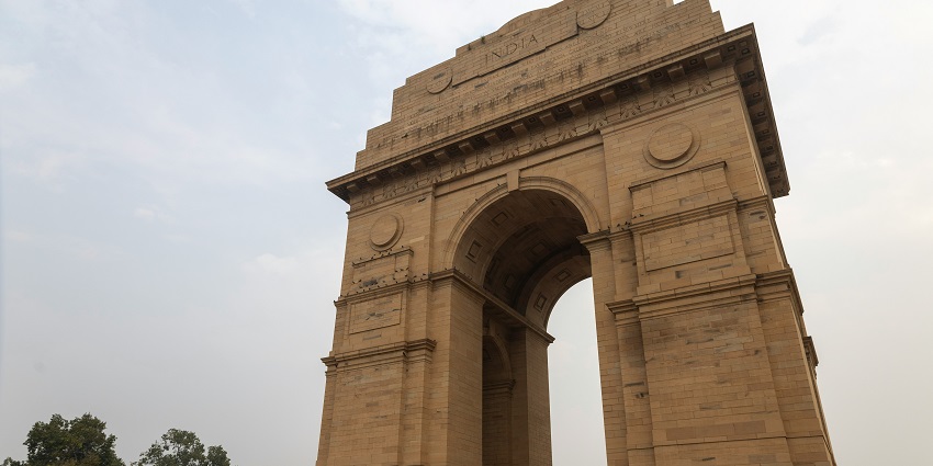The India Gate, one of the best places to explore near the Partition Museum Delhi.