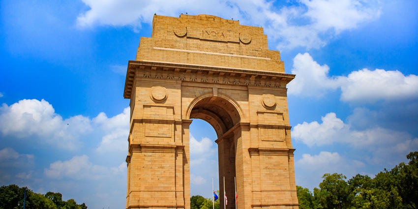 India Gate is among the best places to explore near the National Police Museum in Delhi.