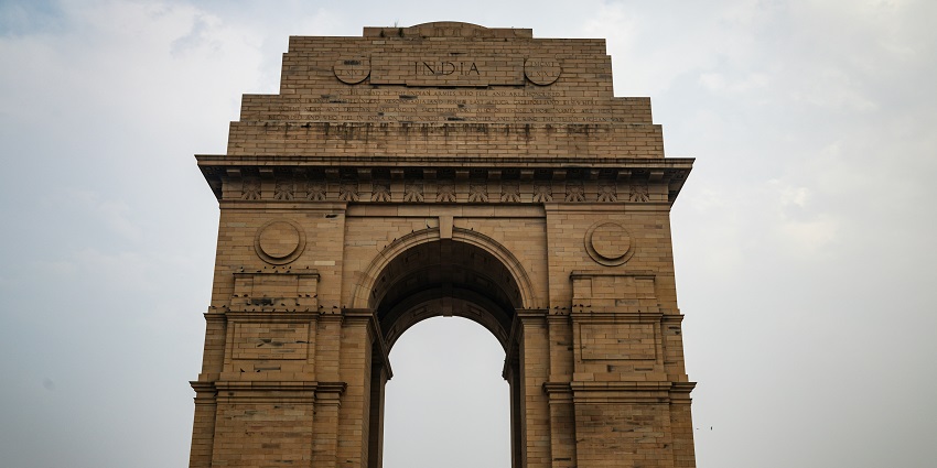 Witness the iconic India Gate, one of the places to visit on your next trip to New Delhi.