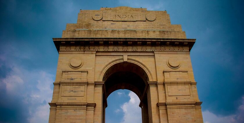 A view of the historic landmark in Delhi that is on every tourist’s list.