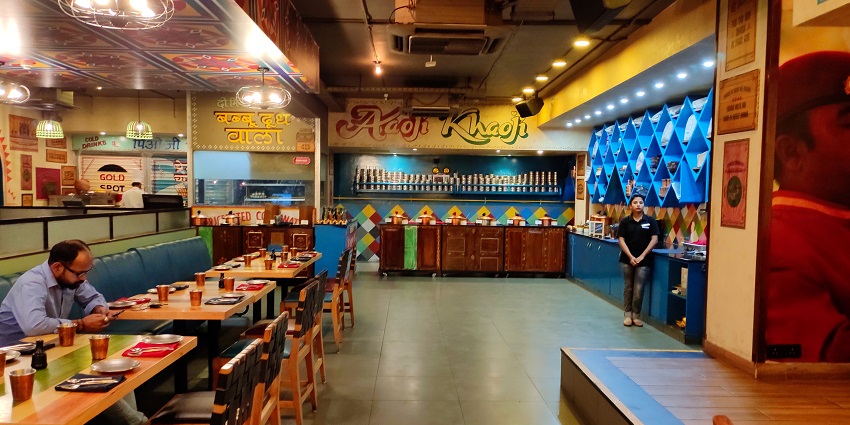 Inside of a Dhaba - Estd 1986 Delhi which is best spot for best food in Rohini