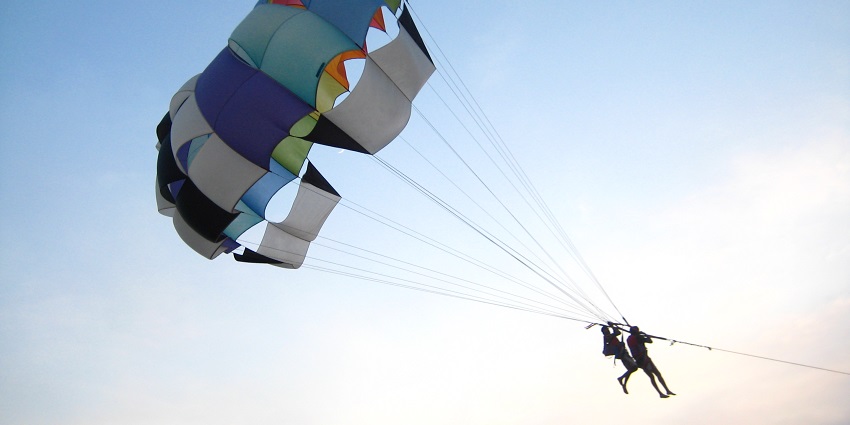 Enjoying the water sports can be one of the best things to do in North Goa with family.