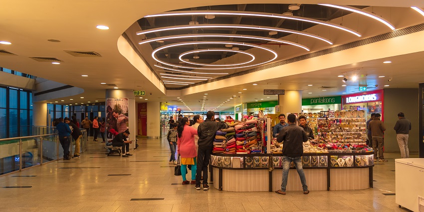 Infocity shopping center is one of the most famous places for shopping in Gandhinagar