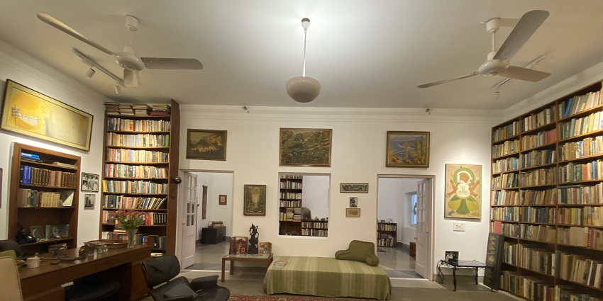 Indira Gandhi Memorial Museum in New Delhi, showcasing historical artefacts and exhibits.