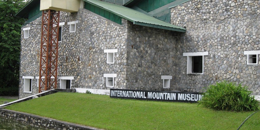 Entrance of the museum, exploring the halls if this museum is a must thing to do in Pokhara