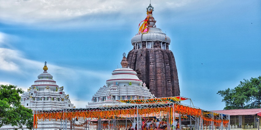 Jagannath Temple is one of the famous places to visit in Odisha among the pilgrims.
