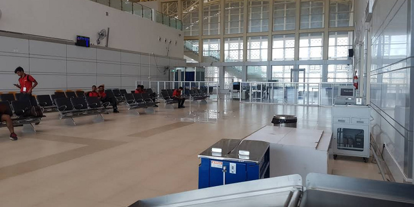 Jaisalmer Airport operates from October to March, a gateway to desert attractions.