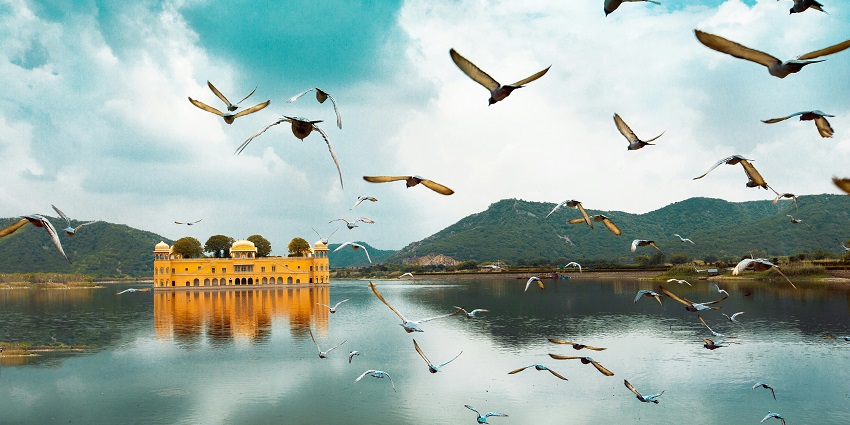 Jal Mahal is an architectural marvel on Man Sagar Lake with an eerie mystery.