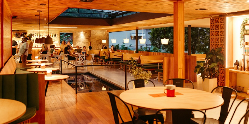 Jalsa Restaurant offers open-air seating, Rajasthani dishes, global cuisine, and live music