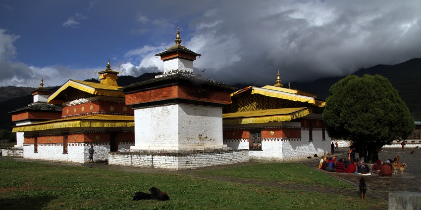Jambay Lhakhang Temple, an ancient temple in Bhutan’s Bumthang region.