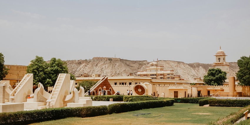 Jantar Mantar, the UNESCO world heritage site is a famous tourist hotspot near Bagru Fort.