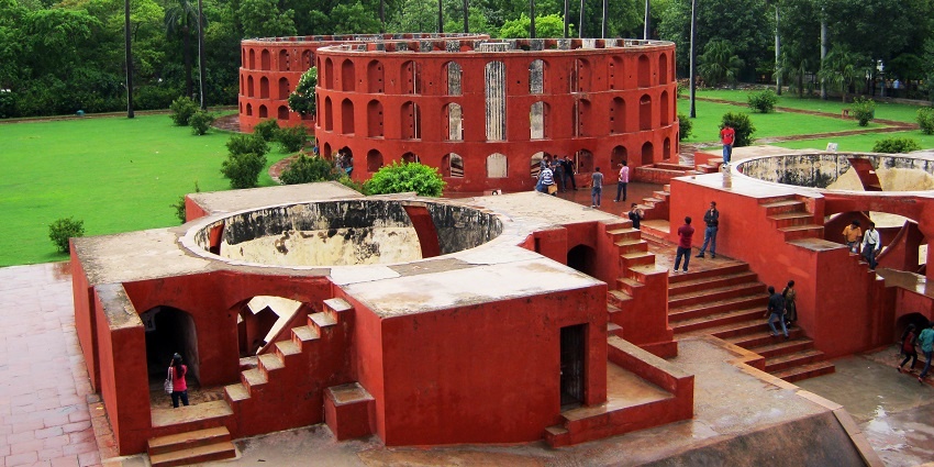 Jantar Mantar comprises about 13 architectural astronomy equipments.