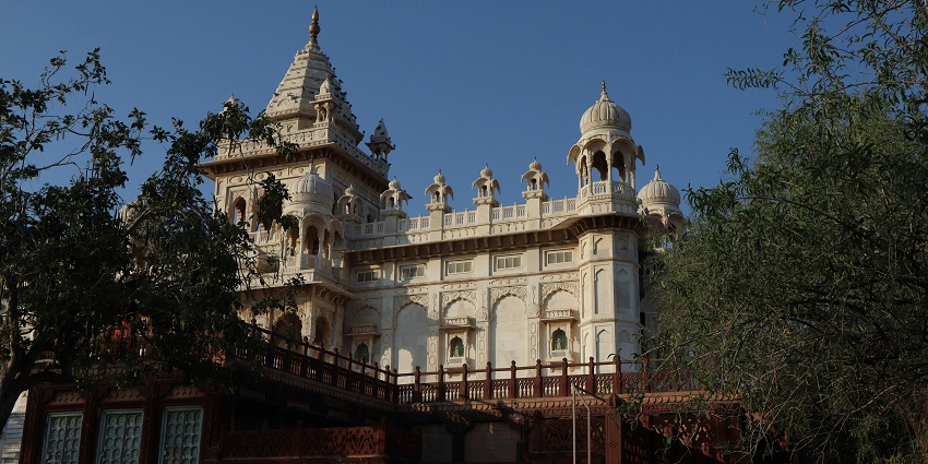 Jaswant Thada, a marble cenotaph, one of the best places around Umaid Bhawan Museum.