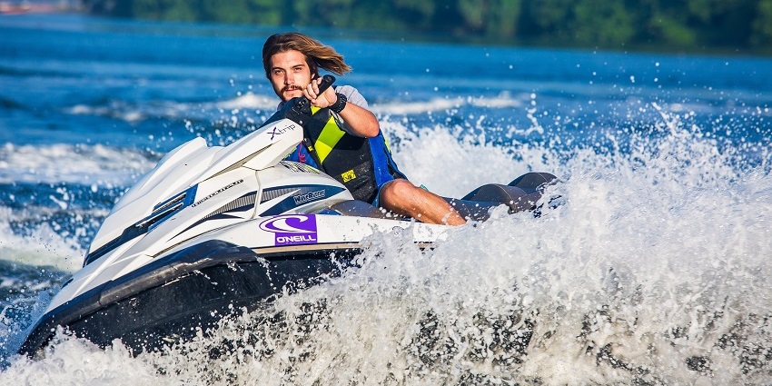 Jet Skiing is one of the top Bentota water sports that one can indulge in Sri Lanka.