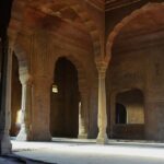 Inside the halls of Khetri Mahal, one of the most famous places to visit in Jhunjhunu