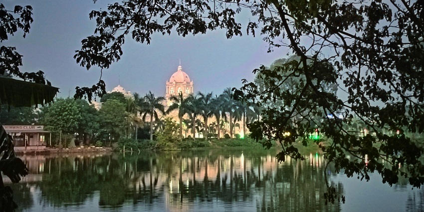 Goddess Jivdani Mandir offering tranquility and breathtaking views for devotees.