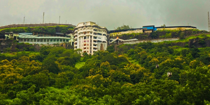 Jivdani Temple in Virar offers scenic views, accessible by hike or ropeway.