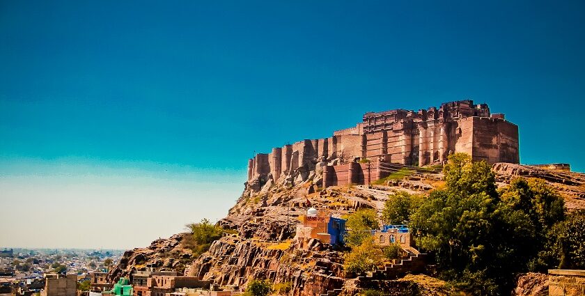 Mehrangarh fort, one of the most haunted places in Jodhpur, ideal for a thrilling adventure