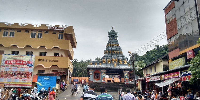 The view of Kadri Manjunath Temple.