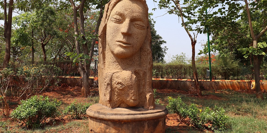 Sculpture park on Kailasagiri, Visakhapatnam which is near the iconic Visakha Museum