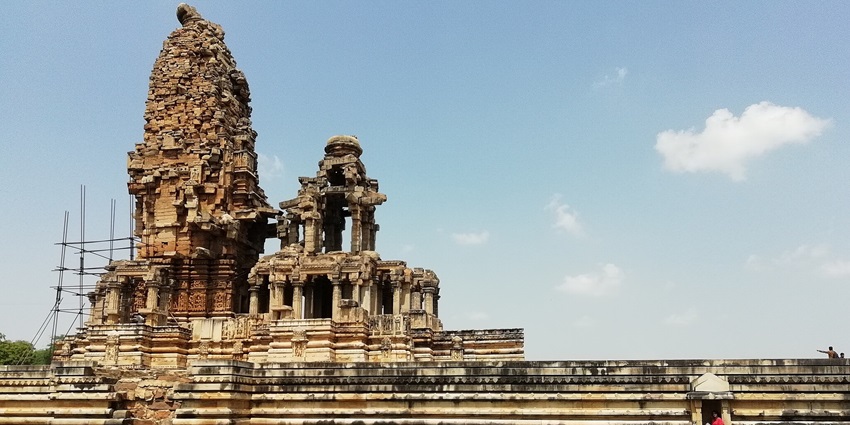 A testament to the captivating ruins and ornate design of Kakanmath Temple.