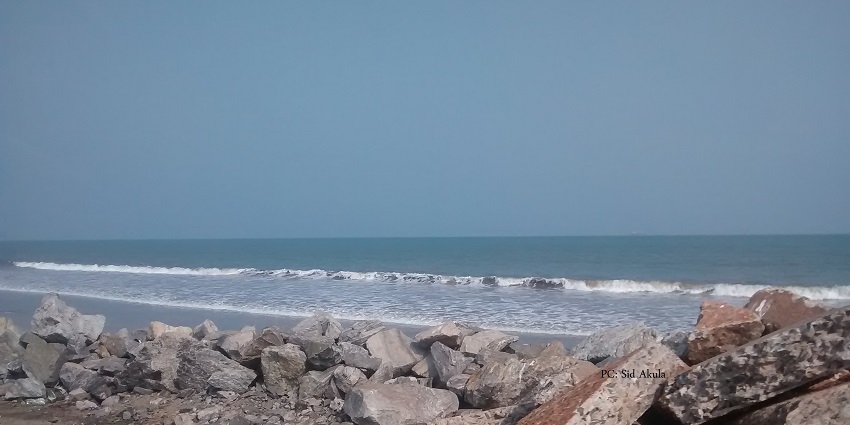 Scenic view of Kakinada beach, one of the best places to visit in East godavari for a coastal getaway