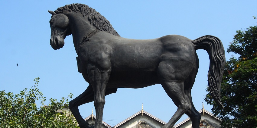 Vibrant Kala Ghoda area with galleries and art, one of the best places to visit in Colaba