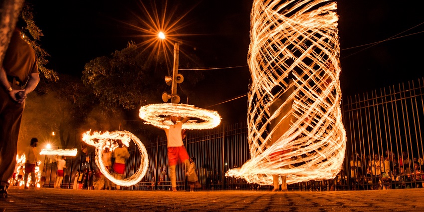Kandy Esala Perahera festival is one of the most important tooth festivals in Sri Lanka.