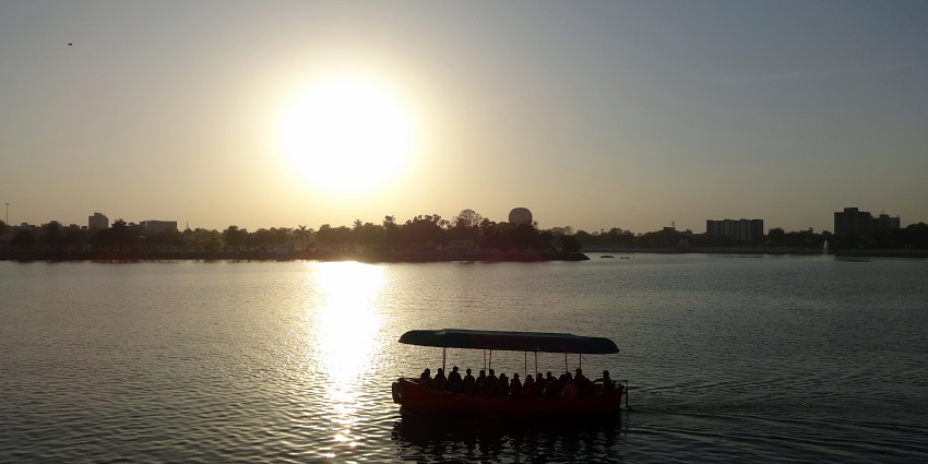 Kankaria Lake has been transformed into a recreation centre, offering respite from the chaos of the city.