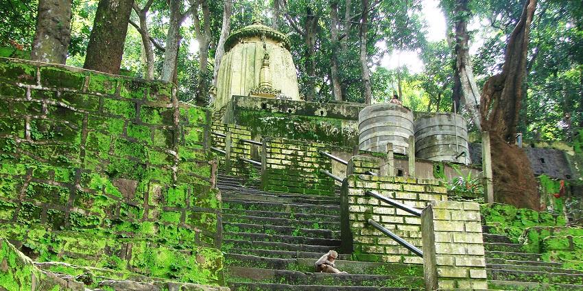 Kapilash Temple offers a serene escape amidst lush greenery.