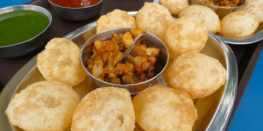 Panipuri offers an explosion of flavours with a blend of spice and tancy, ideal snack for spice lovers