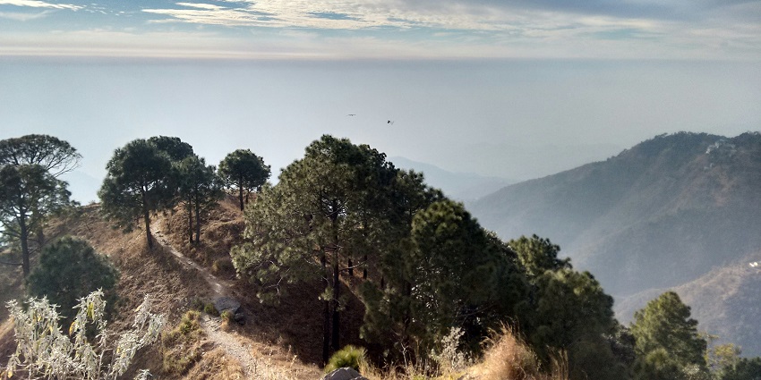 Kasauli Hill Station presents a serene view, the best places to visit near Chandigarh.