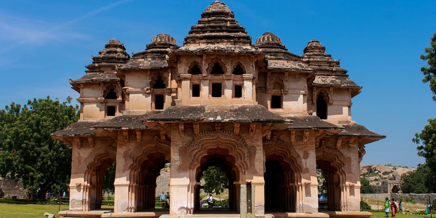 A glimpse of the Kathgarh Temple exuding historical brilliance and rustic charm.