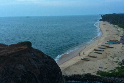 The private beaches in Udupi offer a peaceful getaway with green surroundings, a calm sandy shores